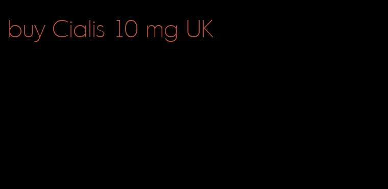 buy Cialis 10 mg UK