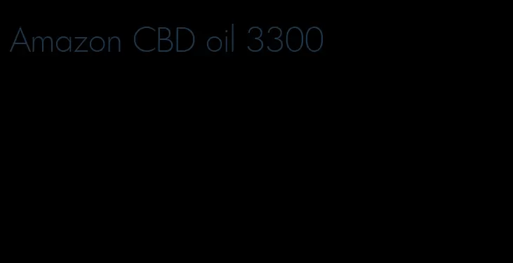 Amazon CBD oil 3300