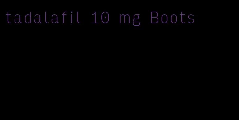 tadalafil 10 mg Boots